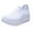 White, variant on Kukoosong Sneakers for Women Shoes Sports Flying Woven Breathable Mesh Hollow out Fashion Casual Running Shoes Non Slip Platform Walking Hiking Running Shoes Blue 7