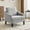 Light Gray, variant on Bezseller Modern Accent Chair, Upholstered Armchair for Living Room, Bedroom, Office, Beige