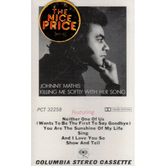 Johnny Mathis - Killing Me Softly With Her Song (Cassette)