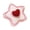 Five pointed star, variant on PP Cotton Filling Throw Pillow In Fun Shape With Furry Trim For Living Room