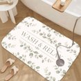 thumbnail image 2 of Wash & Relax Luxury Flannel Bathroom Mats 16x24, Extra Soft and Absorbent Non-Slip Shower Rug for Bathroom Floor, 2 of 6