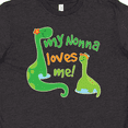 thumbnail image 4 of Inktastic My Nonna Loves Me Grandson Gift Youth T-Shirt, 4 of 5