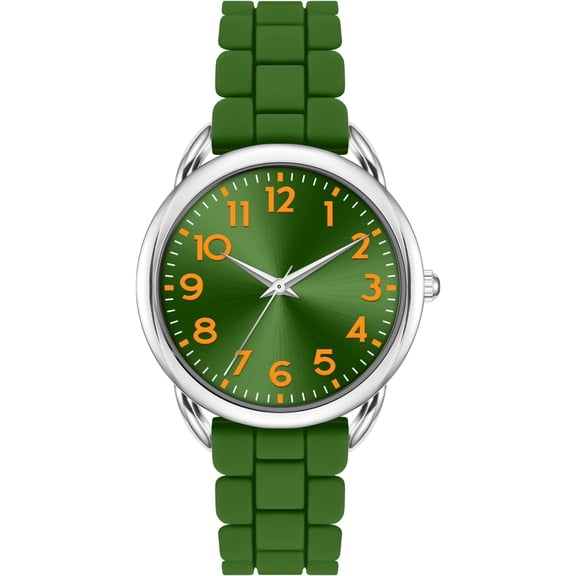 Analog Watch for Women Lar Numerals  Easy Time Reading  Strap Casual Watch Water Resistant 100