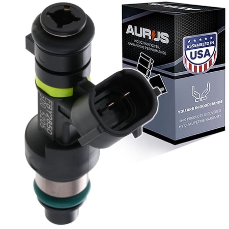 AURUS OEM Fuel Injector Compatible with 2007 08 09 10 11 12-2016 Nissan Cube, Versa 1.8L for Nissan NV200 Sentra Taxi 2.0L I4 18 hole nozzle OEM FBY2850 FBY-2850 FIJ0026 16600-EN200 842-12343