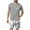 Gray, variant on cllios Mens Pajama Set Short Sleeve Sleepwear Summer Palm Tree Printed Loungewear Lightweight Pjs Set 2 Piece Nightwear with Pocket