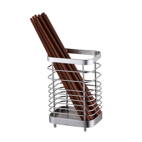 Utensil Holder Stainless Steel Countertop Organizer Wire Kitchen Utensil Organizer With Drain Holes