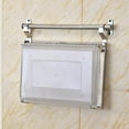 thumbnail image 4 of Escurridor de platos plegable de acero inoxidable montado en la pared, 4 of 4