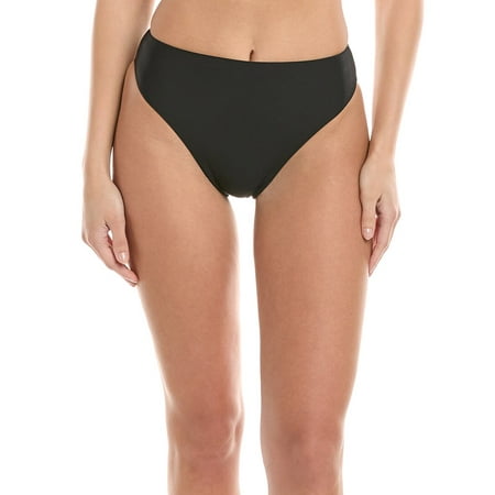 VYB womens Kimmy Vintage High-Waist Bikini Bottom  l  Black