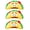 3 Taco Toys, variant on Soft Taco Dog Toys Fun interactive Squeaker Small to Medium Dogs Choose Quantity (1 Taco Toy)