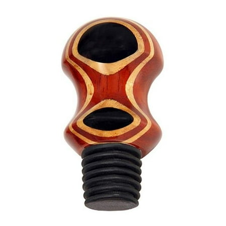 

VinoStrumenti VSWSAW6 Ebony Eye Round Top All Wood Wine Bottle Stopper