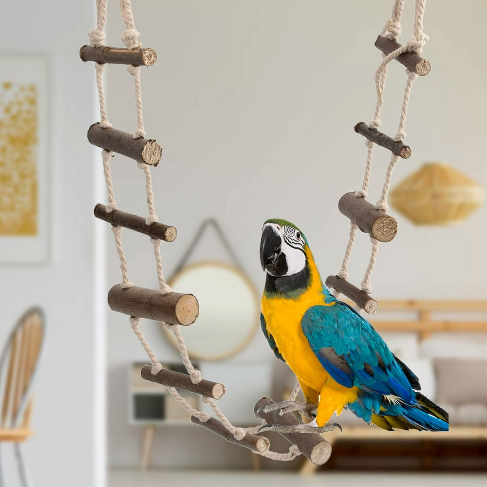 Kritne Pet Rope Bridge,Pet Hamster Soft Long Climbing Rope Ladder
