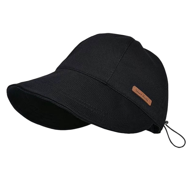 Sombrero para mujer con visera - Algodón, protección solar para exteriores, estilo diario/casual, protección solar