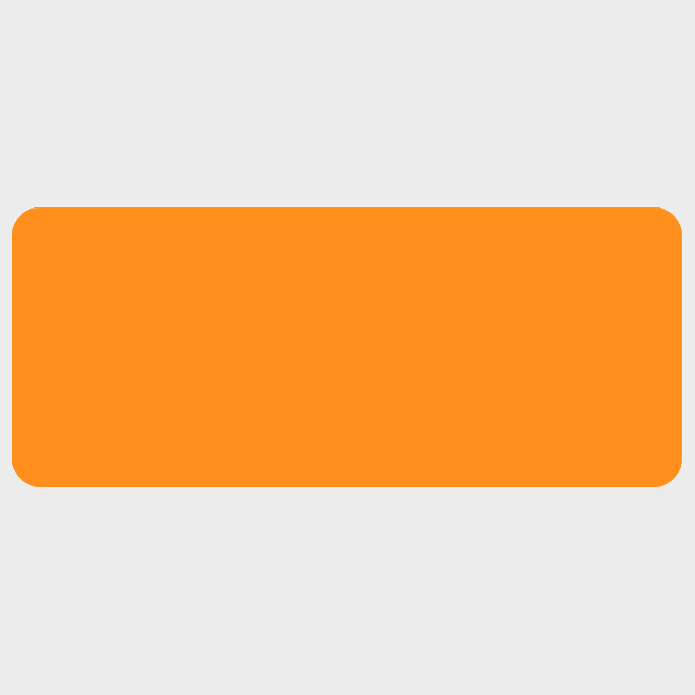 JAM Paper Standard Label Rolls, Rectangle, 1 1/4 x 3, Neon Orange, 125 Labels/Roll
