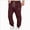 A113-Wine, variant on Men's Chino Pants Casual Elastic Waist Tapered Golf Trousers,golf pants men AG XXXL