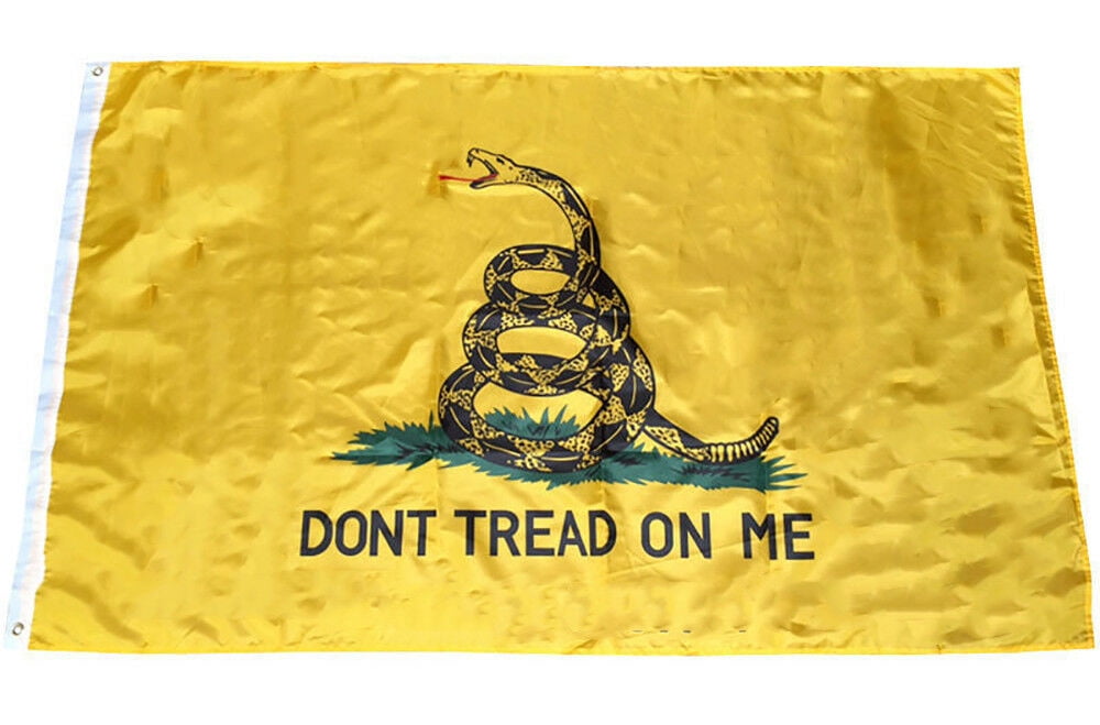 Wholesale Lot 3' X 5' USA American & Gadsden Yellow Don't Tread on Me Flag 3X5