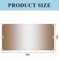 thumbnail image 3 of Brown Ombre Fluorescent Light Covers, Modern Gradient Art Abstract Magnetic Light Covers for Ceiling Lights, Fluorescent Ceiling Shade Filters for Classroom Bedroom Office 4x2Ft x 1PCS, 3 of 8