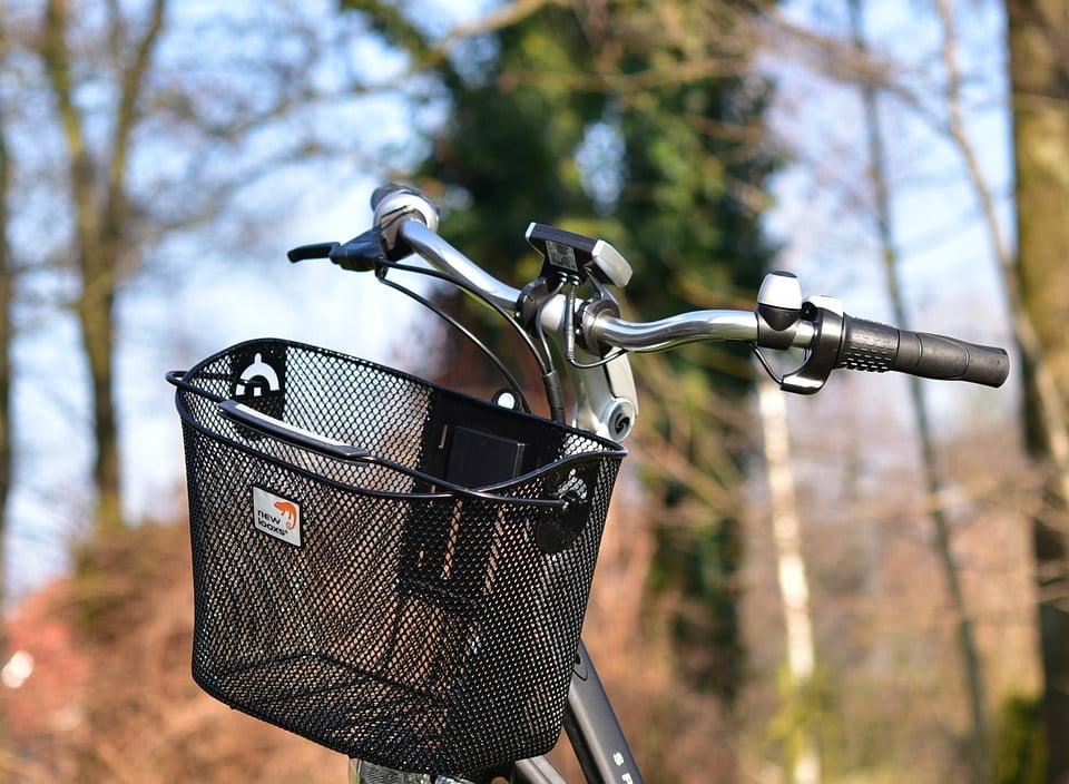E-Bike Bicycle Basket Handlebars Ebike Bike Basket-12 Inch By 18 Inch
