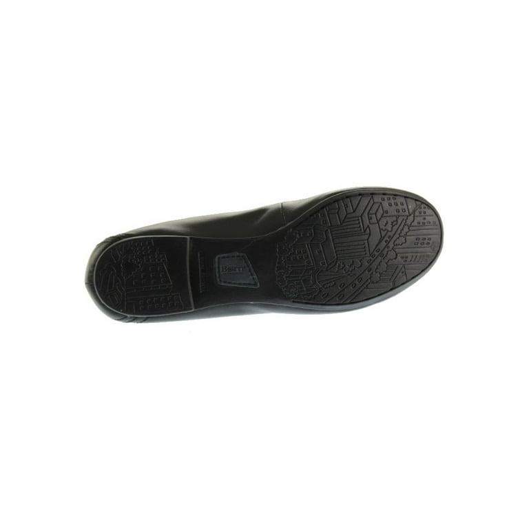 Born Womens Julianne Leather Round Toe Ballet Flats Walmart