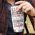thumbnail image 5 of Dad Tumbler, Gifts for Dad, Dad Daughter Tumbler 20 Oz Stainless Steel with Lid, Best Friends For Life Travel Mug, Daddy Coffee Cup, Father Days Gifts, 5 of 6