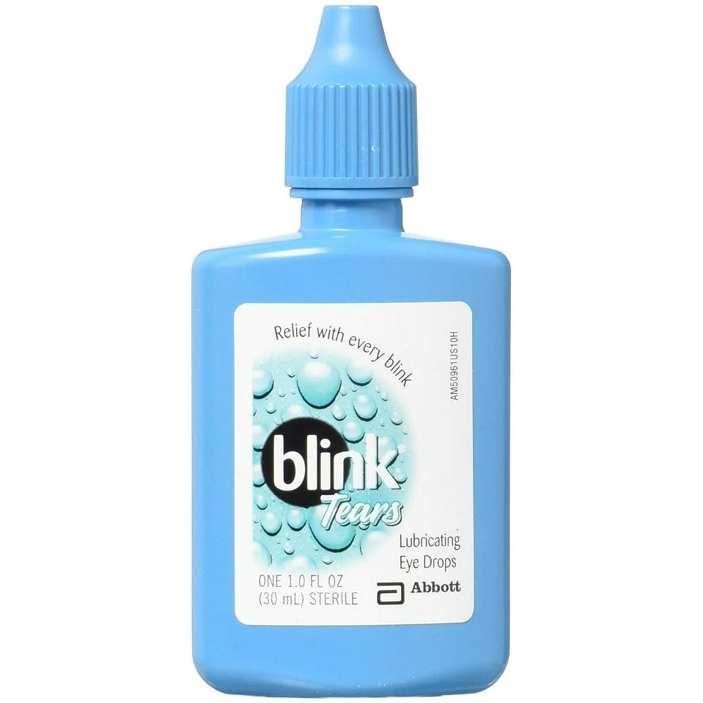 Blink Lubricating Eye Drops For Mild Moderate Dry Eye, 1 oz Walmart