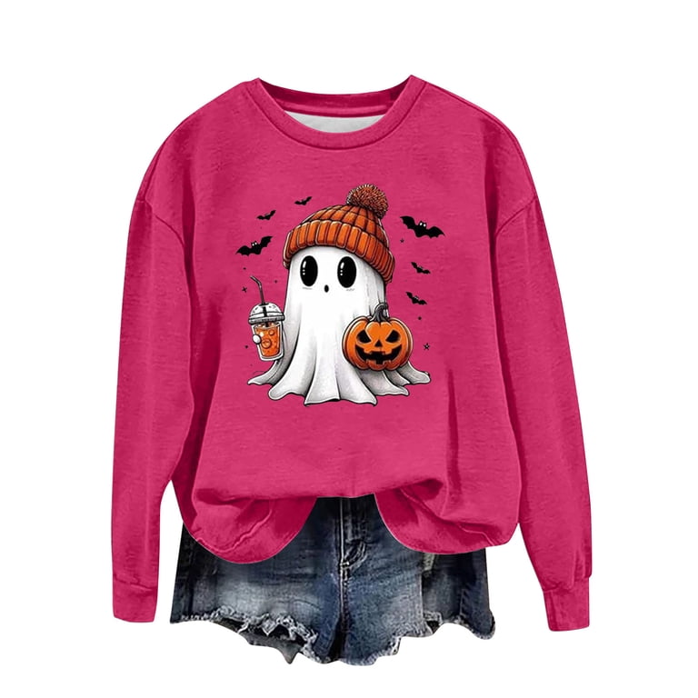 Sweat à Capuche 'Great Pumpkin' Halloween - Taille M Femme - NEUF Avec étiquettes - Thème Citrouille Fantôme