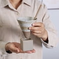 thumbnail image 4 of Tasse en Grès Tasse à Café Tasse en Céramique Entonnoir Ensemble de Tasses à Café, 4 of 5