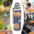 thumbnail image 7 of Bears and Moon Stars Sports Water Bottle Portable Travel Mug 32oz BPA Free Leak Proof Straw Transparent Tritan for Gym Yoga Cycling Camping, 7 of 7