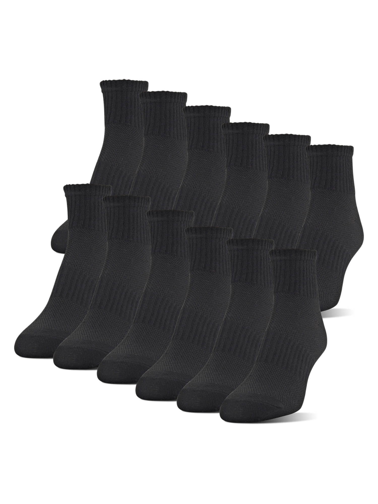 Athletic Works Women's Ultra Thin Ankle Socks, 12 Pairs - Walmart.com