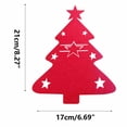 thumbnail image 1 of Birdeem Christmas Tree Flt Knife and Fork Set Christmas Tableware Set Christmas Table Tableware Coster Storage Bag Set, 1 of 1
