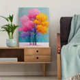 thumbnail image 5 of Spring Ink Landscape Canvas Print, Decorative Nature Art For Living Room Indoor Home Aesthetic Wall Decor, 5 of 8