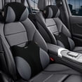 thumbnail image 5 of Reposacabezas de coche Soporte lumbar Espacio de espuma viscoelástica Soporte de cintura Respaldo de asiento de coche Cojín de almohada para el cuello Accesorios interiores del coche, 5 of 5
