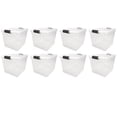 thumbnail image 1 of Homz 31 Qt Secure Latch Clear Stackable Storage Container Bin (8 Pack), 1 of 12