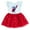 Blue / red, stitch, july 4th, variant on Lilo & Stitch Angel Tulle Dress Little Kid to Big