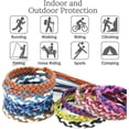 thumbnail image 4 of Mosquito Repellent Bracelet 15 Pack Adjustable Leather Deet-free Wrist Bands With Citronella Oil Insect Mosquito Repeller Bands For Adults & Kids R, 4 of 4