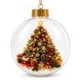 thumbnail image 3 of Glowing Christmas Story Ornaments, Light-Up Mini Holiday Scene, 10cm Hanging Xmas Tree Decor Ball with Warm White LED Lights, Festive Keepsake Gift for Christmas Tree B, 3 of 7