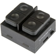 Dorman 901-404 Front Driver Side Power Window Switch - Front Left, 2 Button for Specific Chrysler / Dodge / Plymouth Models