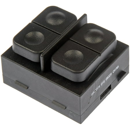Dorman 901-404 Front Driver Side Power Window Switch - Front Left, 2 Button for Specific Chrysler / Dodge / Plymouth Models