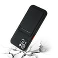 thumbnail image 3 of Allytech Case Compatible with iPhone 13, [Card Holder] [Soft TPU] [Ultra Slim & Lightweight] Shockproof Anti-Fingerprint Case for iPhone 13 - Black, 3 of 7