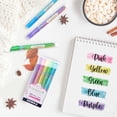 thumbnail image 3 of Zebra Write & Highlight Set Incluye 6 marcadores Kirarich tinta glitter- 4 resaltadores J Roller HL- 3 bolígrafos Sarasa Mark On + Lapicera de regalo, 3 of 5