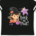 thumbnail image 4 of Inktastic Trick or Treat Mermaid Witch Hat Cauldron Boys or Girls Toddler T-Shirt, 4 of 5