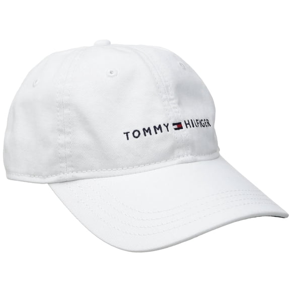 Gorra de béisbol con el logotipo de Tommy Hilfiger para hombre, color blanco