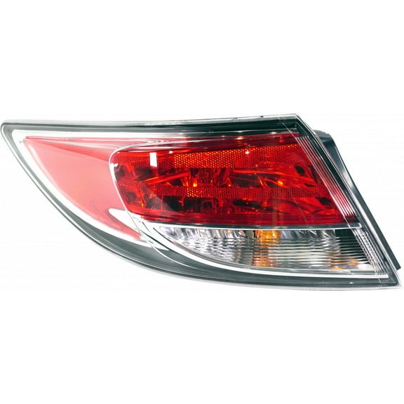 KarParts360 Outer Tail Light Assembly For Mazda 6 2009 10 11 12 2013 Driver Side Bulb Type Replacement For MA2804108 | GS3L-51-160H