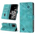 thumbnail image 1 of Compatible with Samsung Galaxy S20 Ultra 5G Classic Embossed PU Leather Case with Card Holder Shockproof Cover, 1 of 5