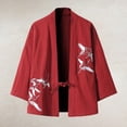 thumbnail image 2 of Men's Embroidered Hanbok Cardigan Retro Trend Thin Embroidered Cardigan Fashion Versatile Tops, 2 of 5