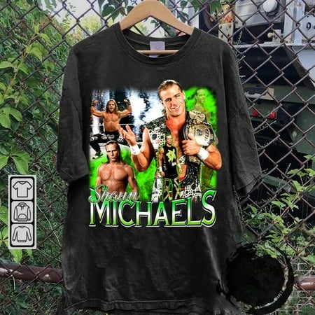

Vintage Bootleg Style Shawn Michaels Shirt Shawn Michaels Wrestling T-Shirt 90s Graphic Tee Unisex Shirt For Woman And Man-Hoodie