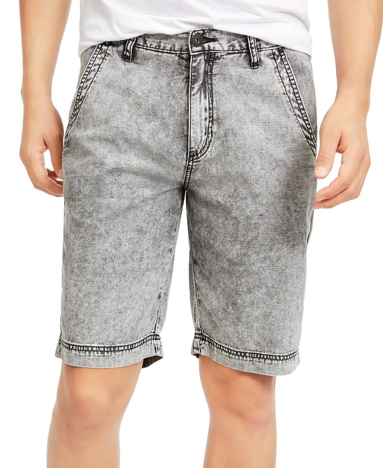 Mens Shorts Deep Regular-Fit Flat-Front 