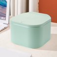 thumbnail image 6 of Garbage Can Hwkond Up to 50% Off Desktop Trash Can Living Room High Value Waste Basket Household One Button Press With Lid Large Capacity Office Plastic Plastic Trash Can, 6 of 7