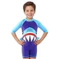 thumbnail image 4 of Swimsuit Boy Rash Guard Cute Print Boys' Swimwear Bathing Suit Kids 7-8 Years, 4 of 8