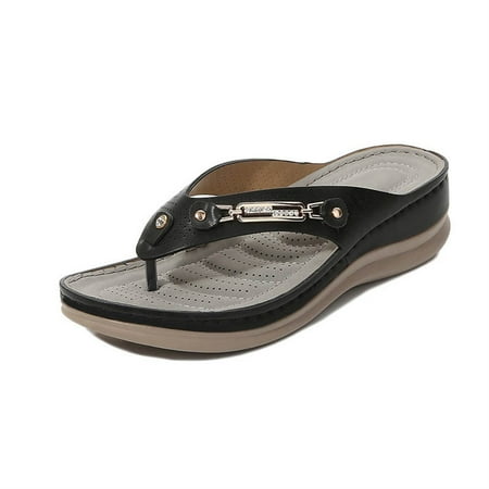

Women s Soft Cushion Flip Flops Thong Sandals Slippers Casual Orthotics Sandals