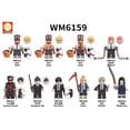 thumbnail image 3 of Motosierra Man Lego Attack on Titan Jujutsu Kaisen Minifigures Bloques De Construcción Denji/Eren/Mikasa/Yuji Figuras Juguetes, 3 of 4
